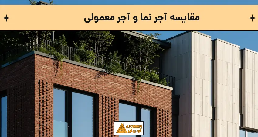 عکس آجر نما